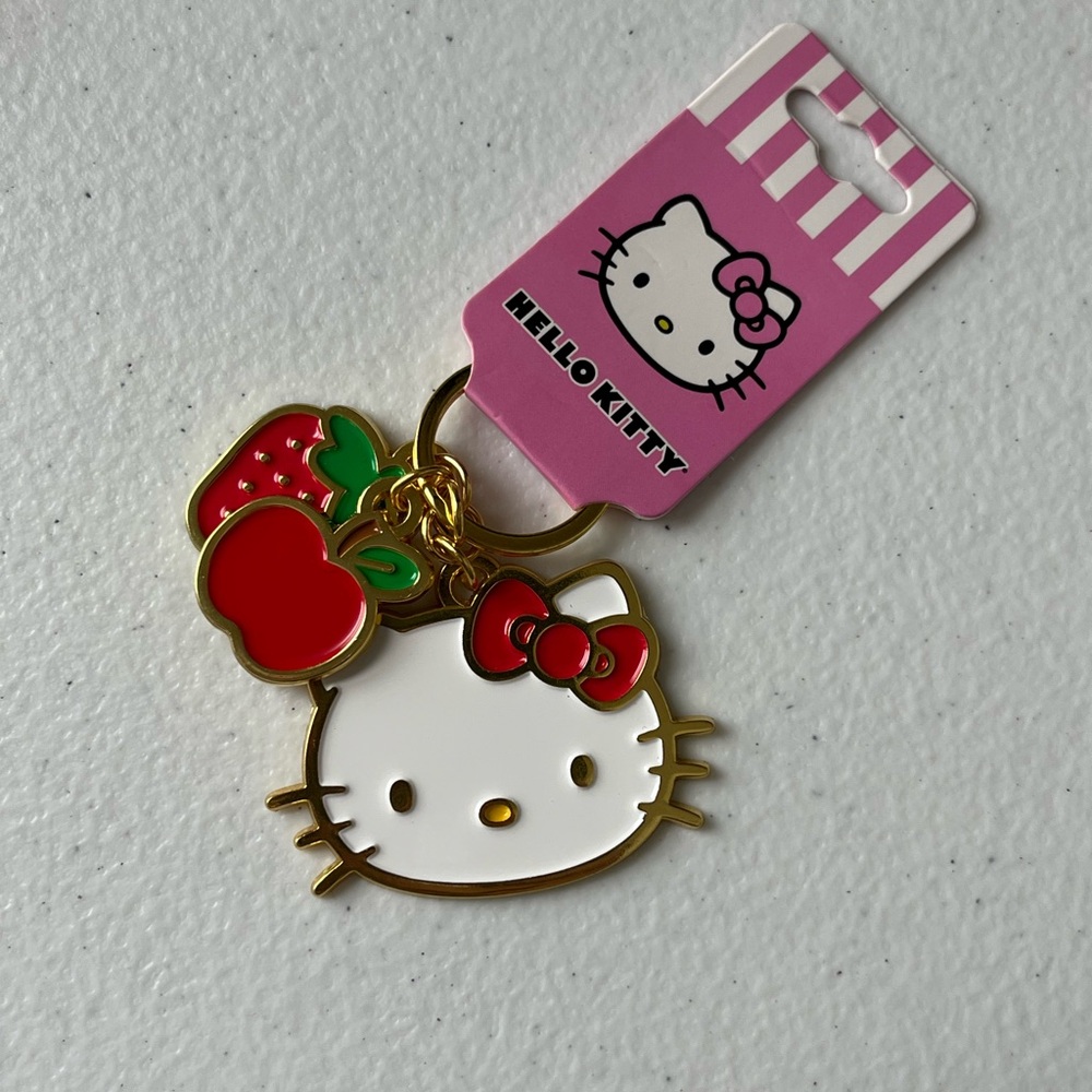 Hello Kitty Pink Accessory Bundle | Beanie, Gloves, Wallet, Watch & Keychain - Picture 13 of 17